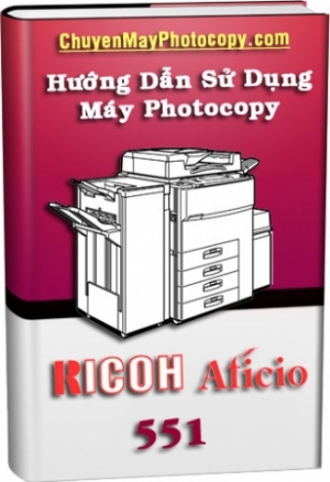 Tài liệu hướng dẫn sử dụng Ricoh 551