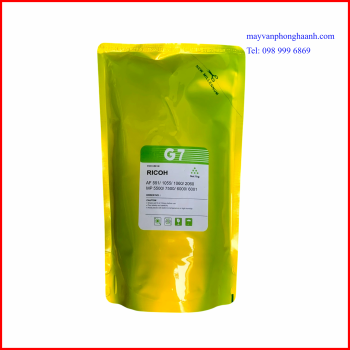 Mực Ricoh G7 ( 0,9 Kg ) 551/ 1060/ 2060/ 2075/ 6001/ 6002/ 6500/ 7500/ 8001/ 9001/ 6002/ 6502/ 7503