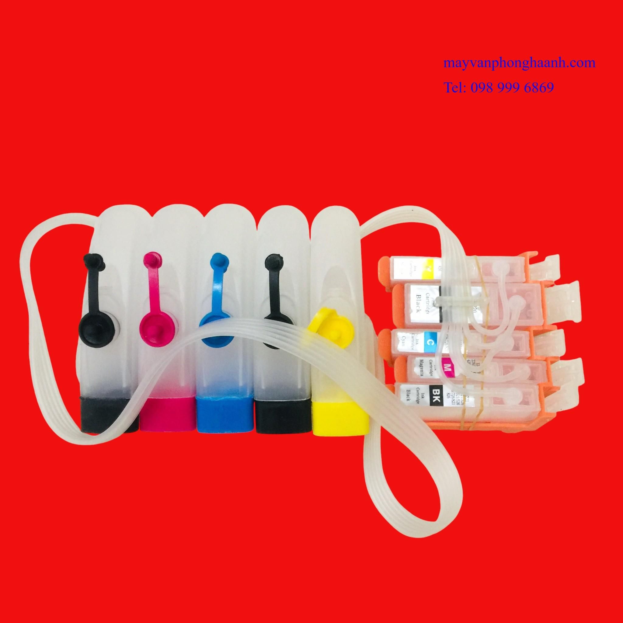 Bộ tiếp mực máy in Canon IX 6770/ Bộ tiếp mực Canon 6770/ Bộ dẫn mực liên tục Canon 6770/ Bộ tiếp mực máy in phun Canon 6770