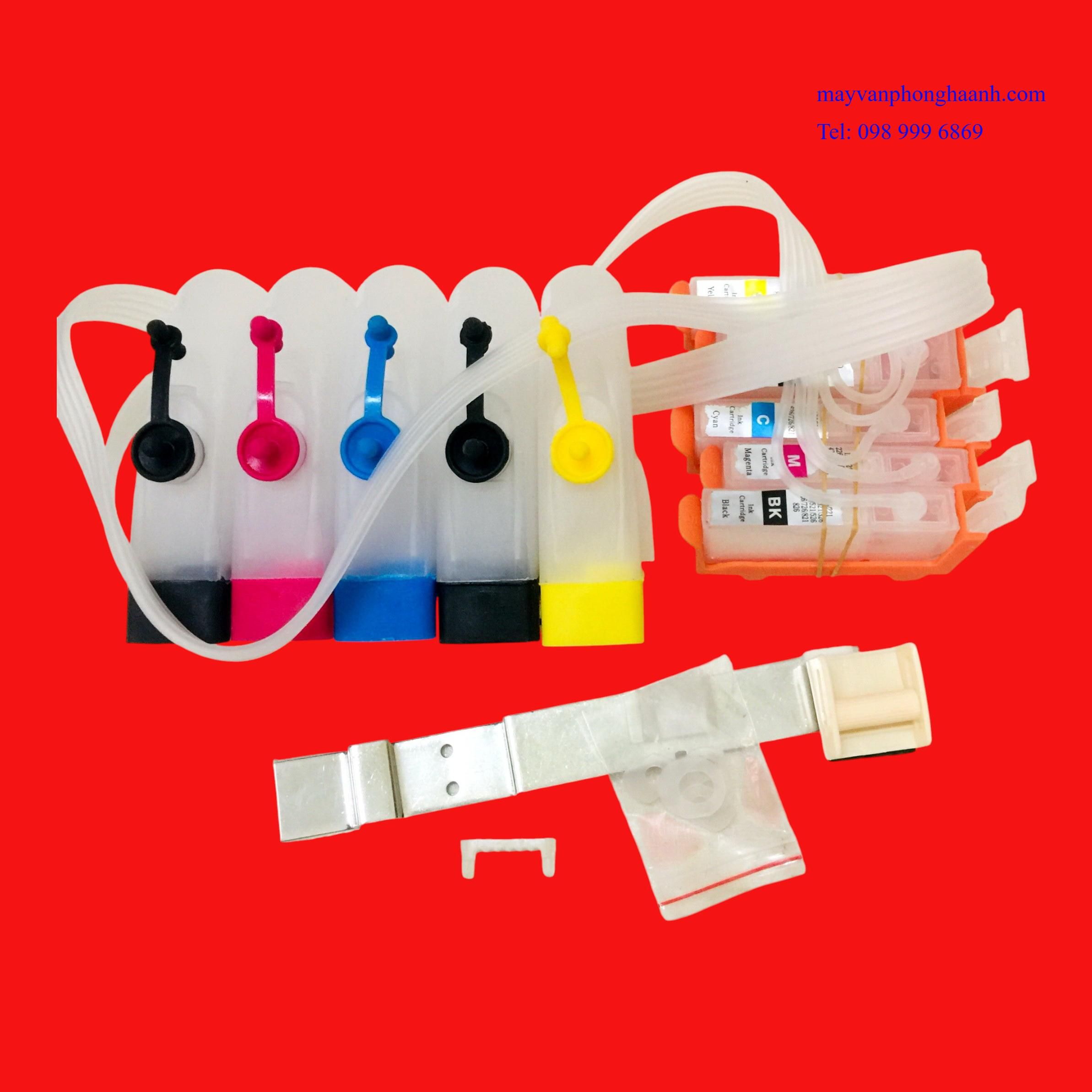 Bộ tiếp mực máy in Canon IX 6770/ Bộ tiếp mực Canon 6770/ Bộ dẫn mực liên tục Canon 6770/ Bộ tiếp mực máy in phun Canon 6770