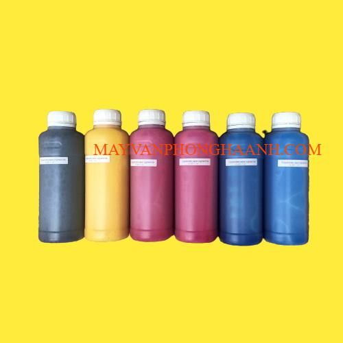 Mực in phun epson/ Mực in không phai / Mực Pigment UV/ Mực in phun gốc dầu/ Mực Pigment