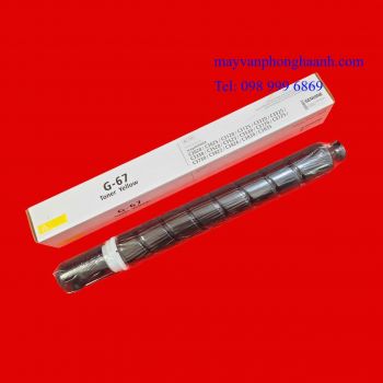 Mực NPG 67 cho máy photocopy Canon iR ADV iRC3320/ iRC3325/ iRC3330/ iRC3525i _ NPG 67 ( Bộ 4 mầu: BK/C/M/Y )  hoặc mua lẻ từng mầu )