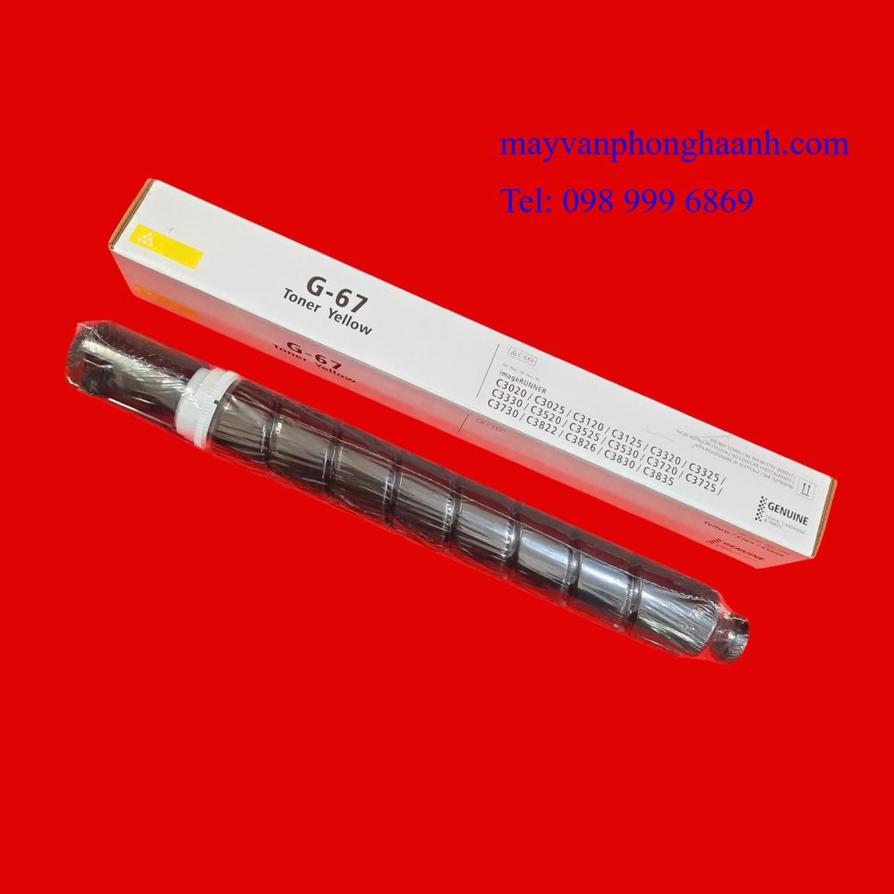 Mực Canon NPG67/ Mực máy photocopy Canon NPG67/ Mực máy photocopy Canon C3325/ Mực máy photocopy Canon C3330/ Mực máy photocopy Canon C3525/ Mực máy photocopy Canon mầu / Mực Canon C3325/ Mực Canon C3330/ Mực Canon 3525