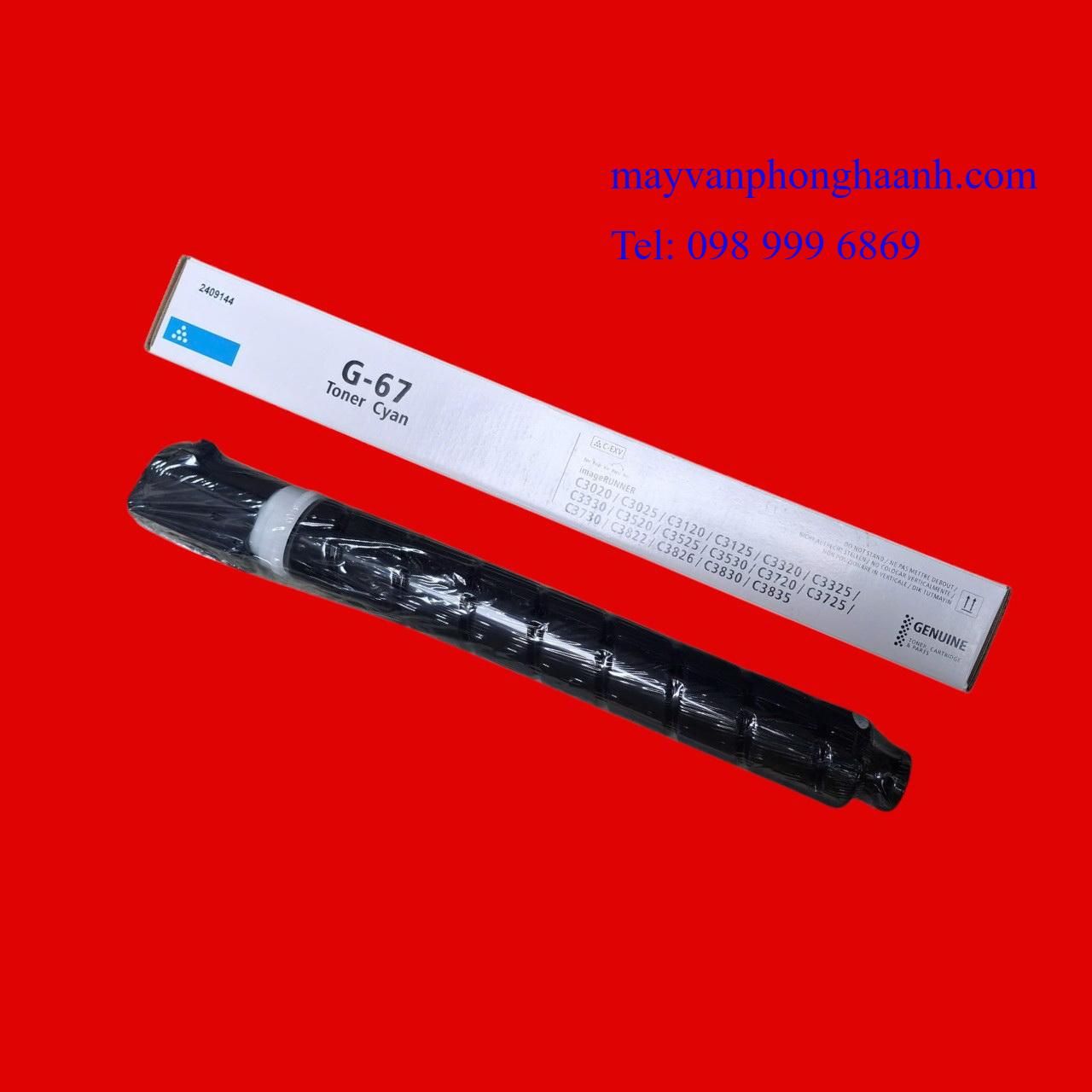 Mực Canon NPG67/ Mực máy photocopy Canon NPG67/ Mực máy photocopy Canon C3325/ Mực máy photocopy Canon C3330/ Mực máy photocopy Canon C3525/ Mực máy photocopy Canon mầu / Mực Canon C3325/ Mực Canon C3330/ Mực Canon 3525