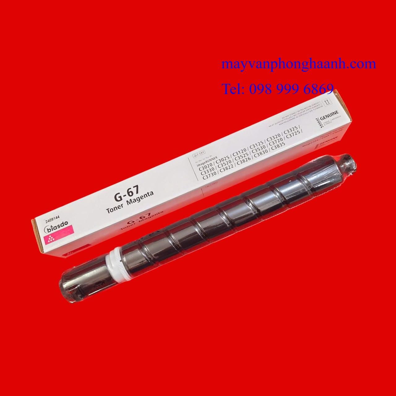 Mực Canon NPG67/ Mực máy photocopy Canon NPG67/ Mực máy photocopy Canon C3325/ Mực máy photocopy Canon C3330/ Mực máy photocopy Canon C3525/ Mực máy photocopy Canon mầu / Mực Canon C3325/ Mực Canon C3330/ Mực Canon 3525