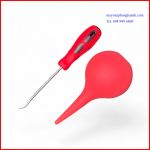 Combo quả bóng thổi khí + Móc đẩy chốt hộp mực máy in ( Bộ dụng cụ sửa máy in )Tô vít  đẩy chốt hộp mực máy in/ Móc đẩy chốt hộp mực máy in/ Móc mở hộp mực máy in/ Dụng cụ đẩy chốt hộp mực máy in/ Quả bóng thổi khí/ Combo quả bóng thổi khí và móc hộp mực 