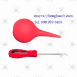 Combo quả bóng thổi khí + Móc đẩy chốt hộp mực máy in ( Bộ dụng cụ sửa máy in )Tô vít  đẩy chốt hộp mực máy in/ Móc đẩy chốt hộp mực máy in/ Móc mở hộp mực máy in/ Dụng cụ đẩy chốt hộp mực máy in/ Quả bóng thổi khí/ Combo quả bóng thổi khí và móc hộp mực 