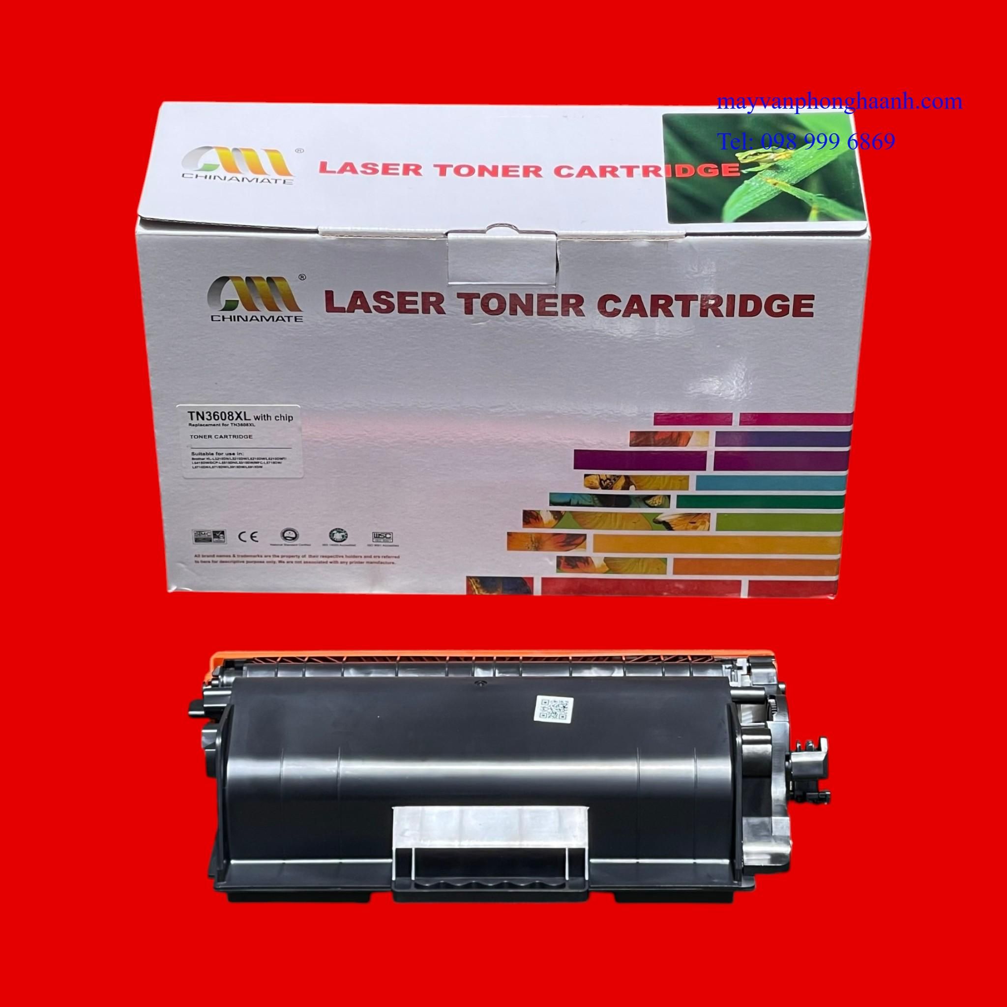 Hộp mực Brother TN3608XL/ Hộp mực TN3608XL/ Hộp mực máy in Brother 5210/ Hộp mực máy in Brother 6415/ Hộp mực máy in Brother 5510/ Hộp mực máy in Brother 5915/ Hộp mực may sin Brother 6915