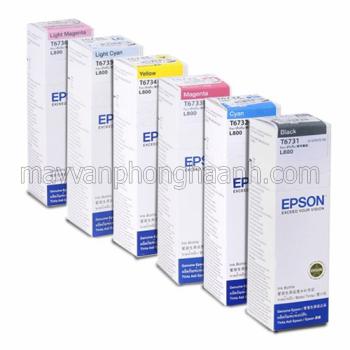 Mực in phun màu Epson L800